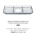 Блюдо з роздільником 276Х162 mm. Elegant Pasabahce - 54983 54983 фото 6