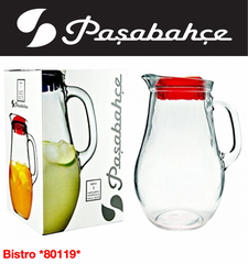 Глечик для напоїв 1850 мл. BISTRO PASABAHCE - 80119 80119R фото